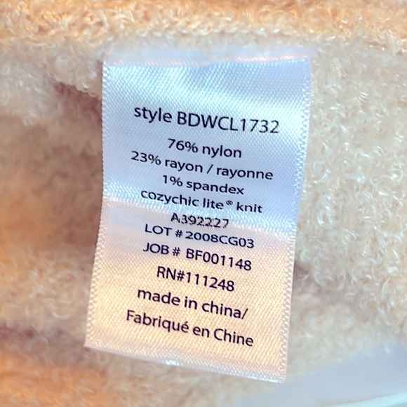 NWT Barefoot Dreams cozychic lite shawl collar cardigan. 2XL - Picture 10 of 12